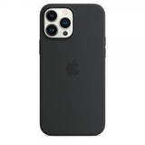Apple Original iPhone 13 Pro Max Skal Silicone Case MagSafe Midnatt