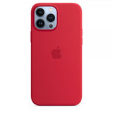 Apple Original iPhone 13 Pro Max Skal Silicone Case MagSafe RED