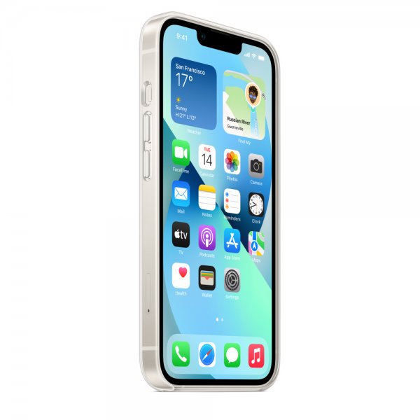 Apple Original iPhone 13 Skal Clear Case MagSafe Transparent