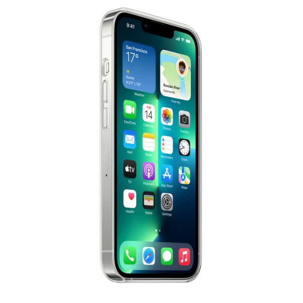 Apple Original iPhone 13 Pro Skal Clear Case MagSafe Transparent