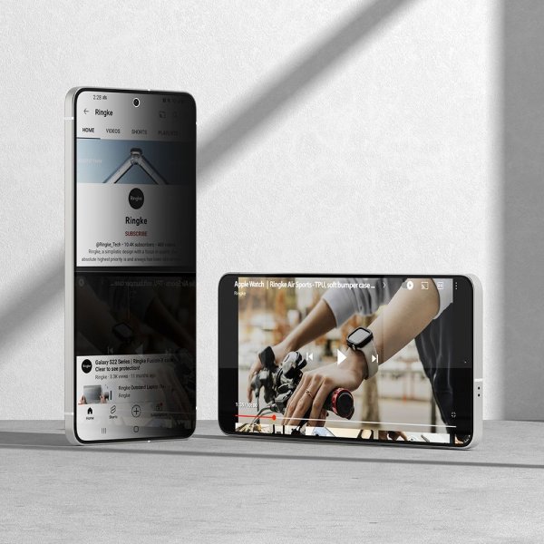 Ringke Samsung Galaxy S25 Edge Skärmskydd Easy Slide Privacy 2-pack