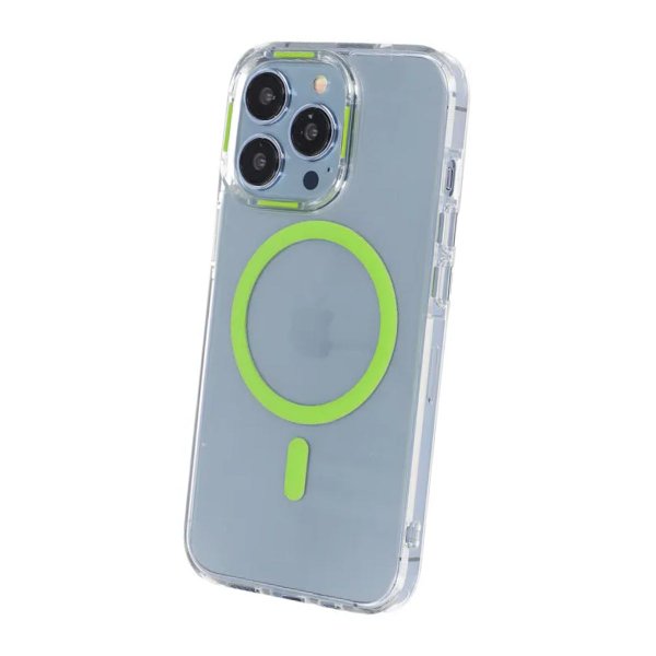 iPhone 15 Pro Max Skal TPU MagSafe Grön