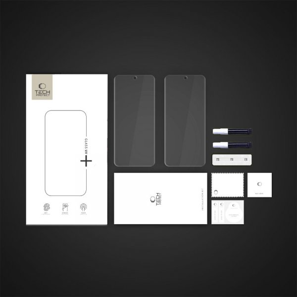 Tech-Protect Motorola Edge 60 Pro Skärmskydd Glass UV+ 2-pack
