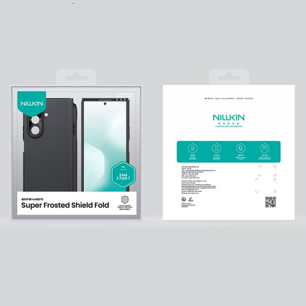 Nillkin Samsung Galaxy Z Fold 7 Skal Super Frosted Shield Fold MagSafe Pen Slot Svart