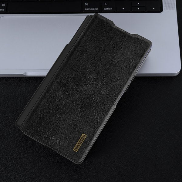 Nillkin Samsung Galaxy Z Fold 7 Fodral Qin Pro Leather Svart