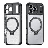 Dux Ducis iPhone 17 Pro Skal Aimo Series MagSafe Kickstand Svart