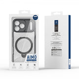 Dux Ducis iPhone 17 Pro Skal Aimo Series MagSafe Kickstand Svart
