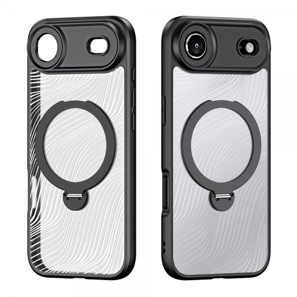 Dux Ducis iPhone Air Skal Aimo Series MagSafe Kickstand Svart
