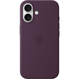 Apple Original iPhone 16 Skal Silicone Case MagSafe Plum
