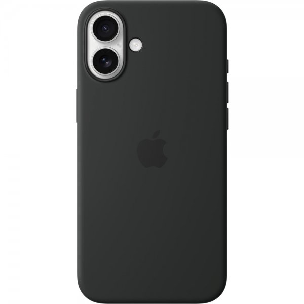 Apple Original iPhone 16 Plus Skal Silicone Case MagSafe Svart