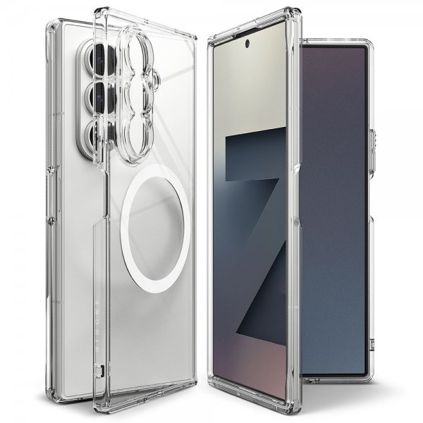 Ringke Samsung Galaxy Z Fold 7 Skal Fusion Magnetic Transparent