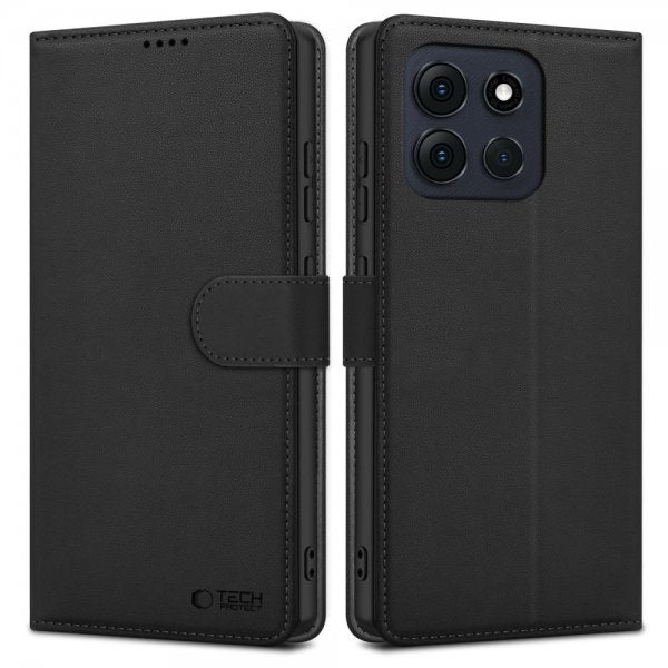 Tech-Protect Motorola Moto G56 Fodral Wallet Svart