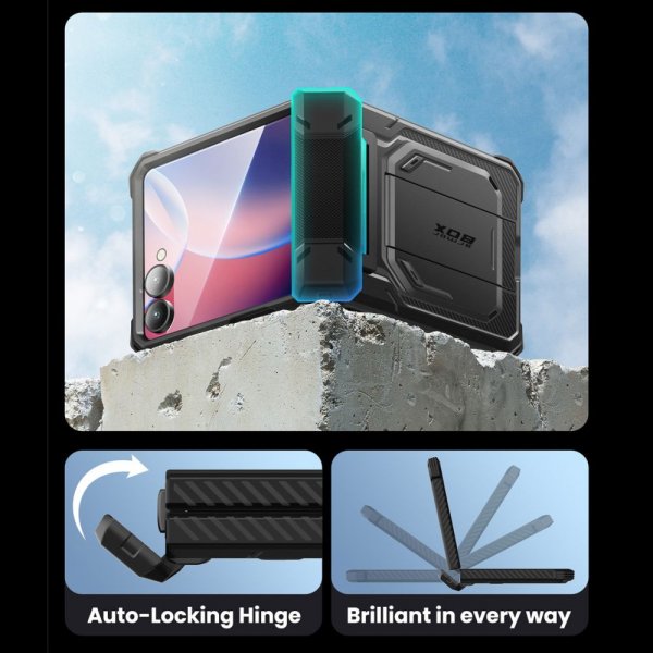 Supcase Samsung Galaxy Z Flip 7 Skal ArmorBox Svart