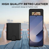 Tech-Protect Samsung Galaxy Z Flip 6/Z Flip 7 FE Fodral Wallet Svart