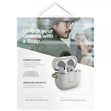 UNIQ AirPods 4 Skal Clyde Beige