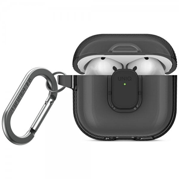 UNIQ AirPods 4 Skal Glase Pro Svart