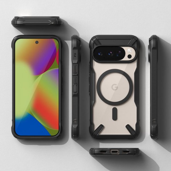 Ringke Google Pixel 10/Pixel 10 Pro Skal Fusion X Magnetic Svart