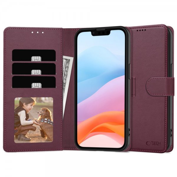 Tech-Protect Samsung Galaxy A17/Galaxy A26 Fodral Wallet Röd