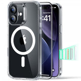 ESR iPhone 17 Skal och Skärmskydd Classic Hybrid MagSafe Set Transparent