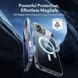 ESR iPhone 17 Skal och Skärmskydd Classic Hybrid MagSafe Set Transparent