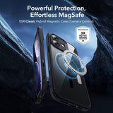 ESR iPhone 17 Skal och Skärmskydd Classic Hybrid MagSafe Set Svart Transparent