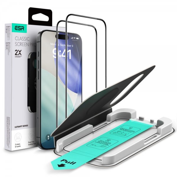 ESR iPhone Air Skärmskydd UltraFit 2-pack
