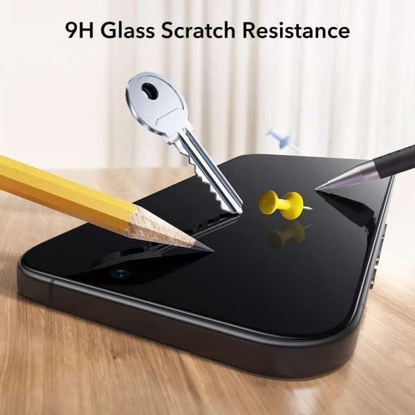 ESR iPhone 17 Pro Skärmskydd UltraFit 2-pack