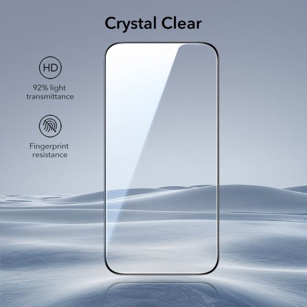 ESR iPhone 17 Pro Max Skärmskydd UltraFit 2-pack
