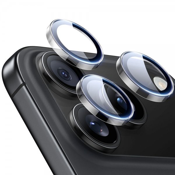 ESR iPhone 14/15/16/17 Pro & Pro Max Kameraskydd Armorite Transparent