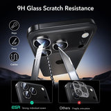 ESR iPhone 14/15/16/17 Pro & Pro Max Kameraskydd Armorite Transparent