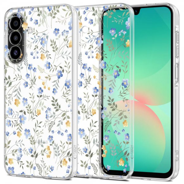 Tech-Protect Samsung Galaxy A17 Skal FlexAir Blommönster