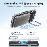 ESR iPhone 17 Pro Max Skal Classic Hybrid Kickstand MagSafe Transparent