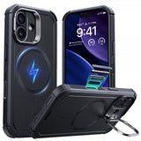 ESR iPhone 17 Skal Cyber Tough Kickstand MagSafe Svart