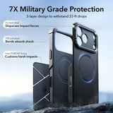 ESR iPhone 17 Pro Skal Cyber Tough Kickstand MagSafe Svart
