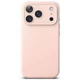 Ringke iPhone 17 Pro Max Skal Silicone Magnetic Pink Sand