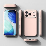 Ringke iPhone 17 Pro Max Skal Silicone Magnetic Pink Sand