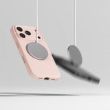 Ringke iPhone 17 Pro Max Skal Silicone Magnetic Pink Sand