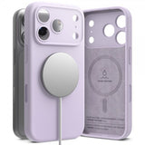 Ringke iPhone 17 Pro Max Skal Silicone Magnetic Lila