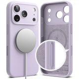 Ringke iPhone 17 Pro Max Skal Silicone Magnetic Lila