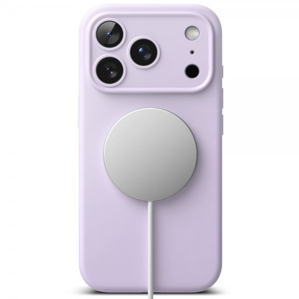 Ringke iPhone 17 Pro Max Skal Silicone Magnetic Lila