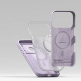 Ringke iPhone 17 Pro Max Skal Silicone Magnetic Lila