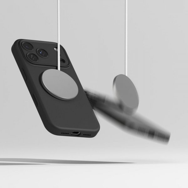 Ringke iPhone 17 Pro Skal Silicone Magnetic Lila