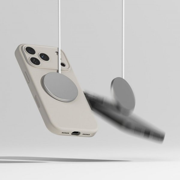 Ringke iPhone 17 Pro Skal Silicone Magnetic Stone