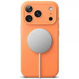 Ringke iPhone 17 Pro Skal Silicone Magnetic Tangerine