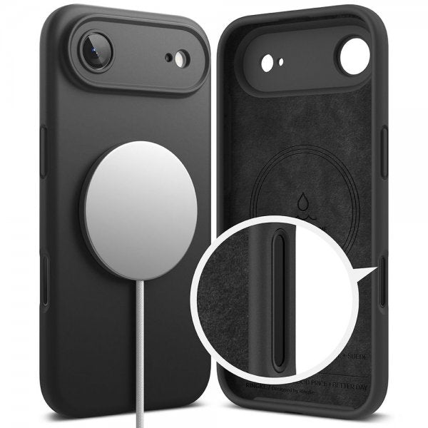 Ringke iPhone Air Skal Silicone Magnetic Svart
