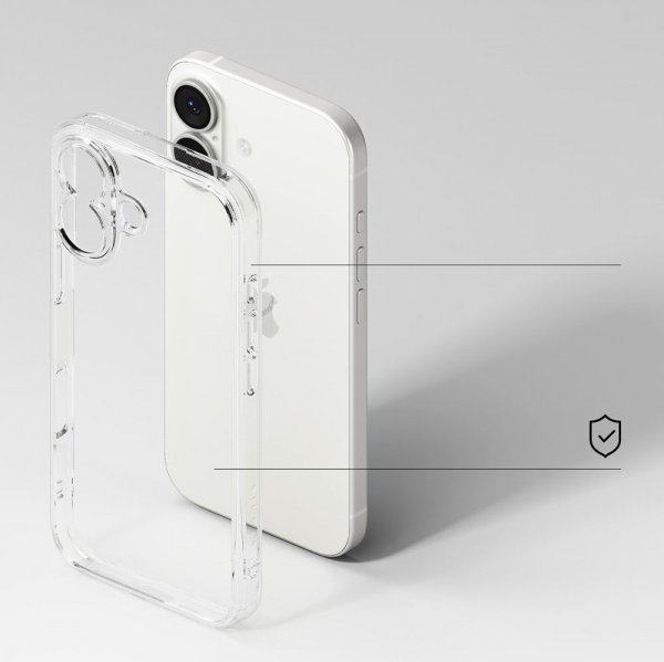 Ringke iPhone 17 Skal Fusion Transparent