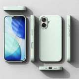 Ringke iPhone 17 Skal Silicone Magnetic Soft Mint