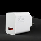 Xiaomi Original Laddare med USB-C kabel 33W Charging Combo 3A Type-A
