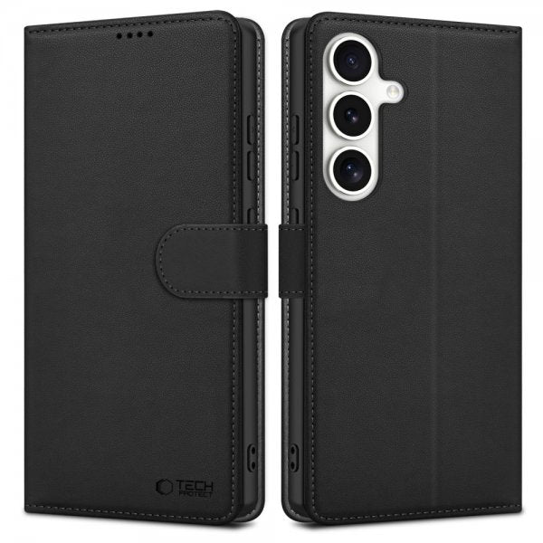 Tech-Protect Samsung Galaxy S25 FE Fodral Wallet Svart