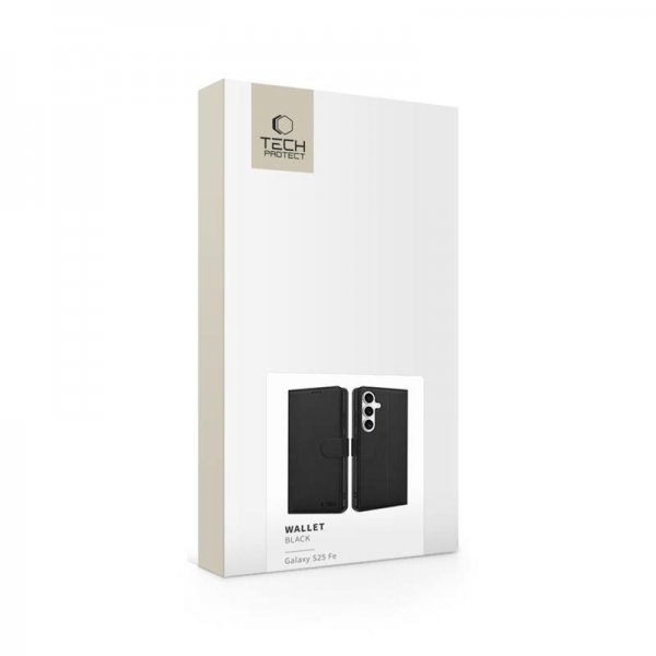 Tech-Protect Samsung Galaxy S25 FE Fodral Wallet Svart